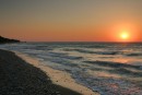 Západ Slunce nad Egejským mořem